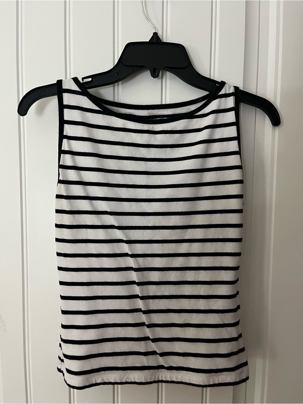 Abercrombie & Fitch Black and White Striped Tank